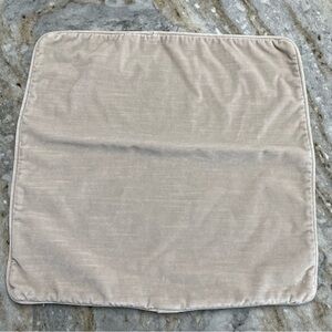 Restoration Hardware Pillow Sham 20x20 Cotton Blend Neutral Color